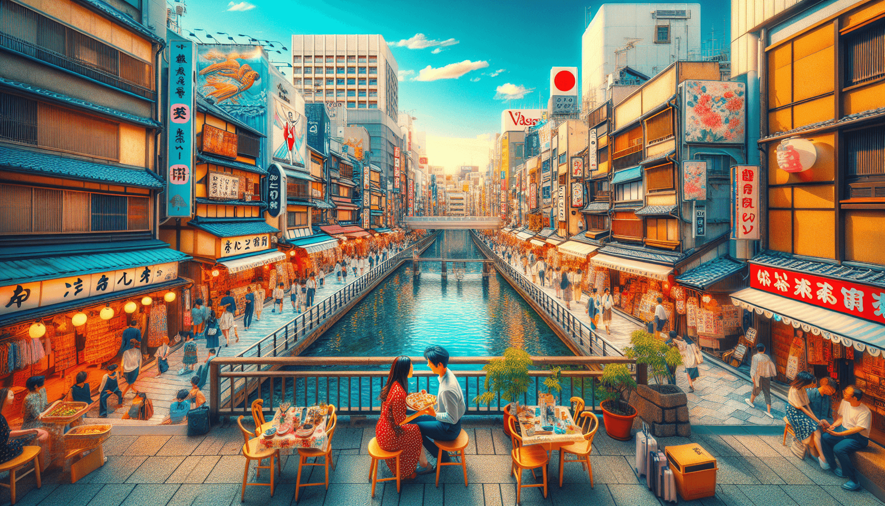 大阪の夏を満喫!カップルで楽しむショッピングデートの新定番