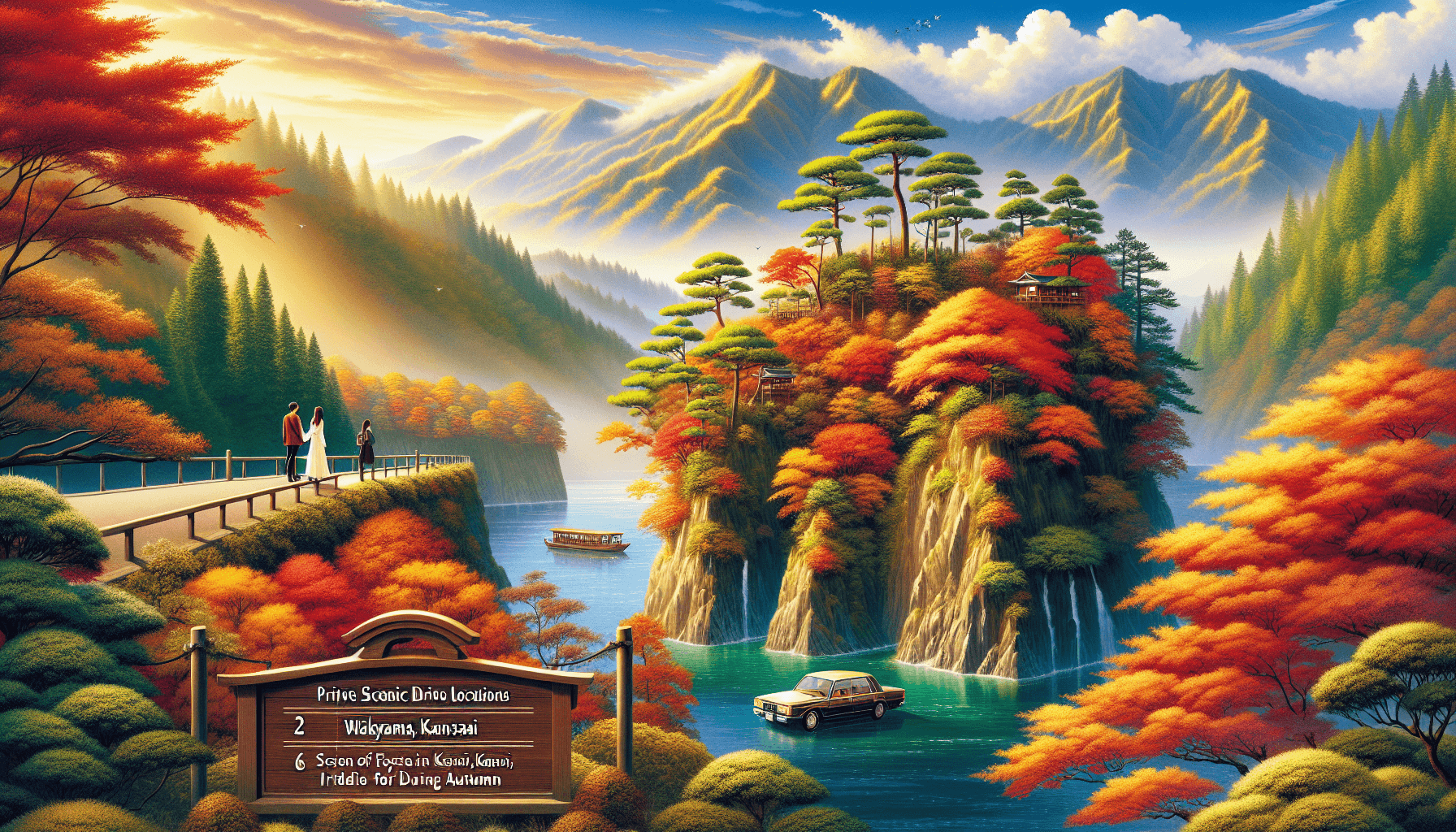 秋の和歌山を満喫!カップルで訪れたい絶景ドライブスポット5選