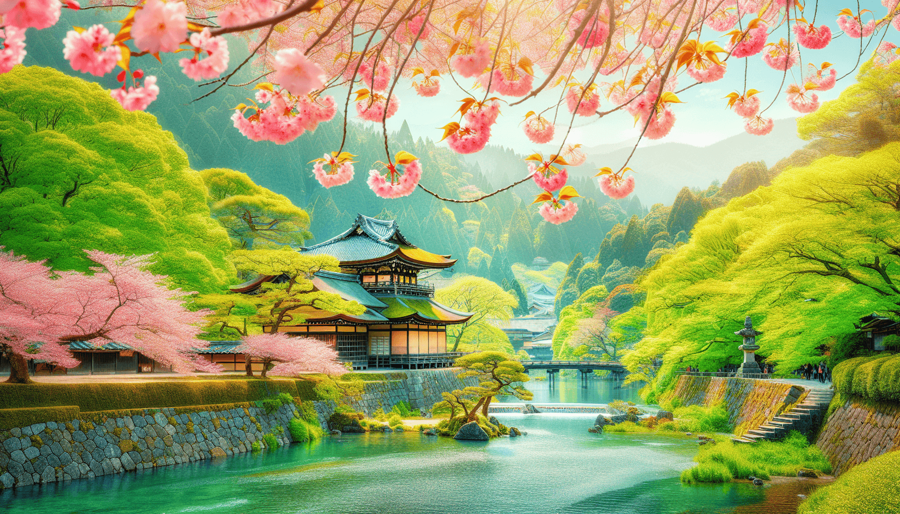 春の京都ドライブデート:新緑と歴史を巡るロマンティックな一日