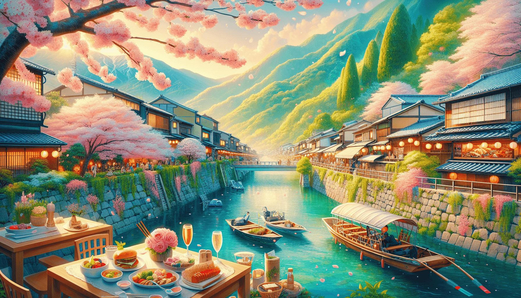 春の大阪で楽しむ!カップルのためのグルメと隠れスポット巡り